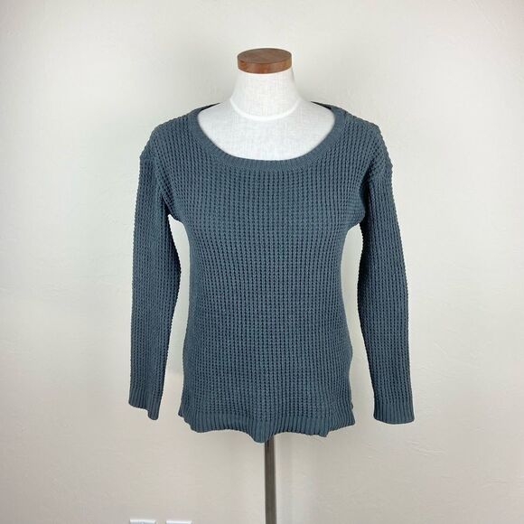 BB Dakota Cozy Knit Sweater - Dark Gray - Picture 1 of 6